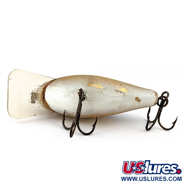 Vintage   Rebel Mini R, 3/5oz Gold fishing lure #14291