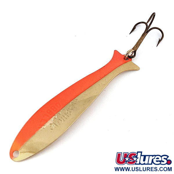 VINTAGE RED FLASH Wobbler #2 Casting Weight Lure Nos With Original Label  Nice ! $9.99 - PicClick