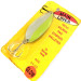  Main liner  Main Liner Glow, 3/4oz White / Yellow / Nickel fishing spoon #14310