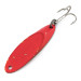 Vintage  Acme Kastmaster, 1/2oz Red / Nickel fishing spoon #14317