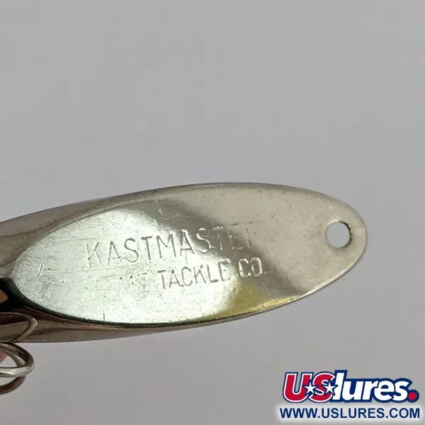 Vintage Acme Kastmaster, 1/4oz Nickel fishing spoon #14319