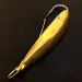 Vintage   Weedless Johnson Silver Minnow, 2/5oz Gold fishing spoon #14324