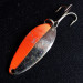 Vintage   Little Cleo Seneca, 1/4oz Nickel / Orange fishing spoon #14337