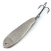 Vintage   Hopkins Shorty 75 Jig Lure, 3/4oz Hammered Nickel fishing spoon #14344