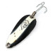 Vintage  Eppinger Dardevle Midget, 3/16oz Black / White / Nickel fishing spoon #14345