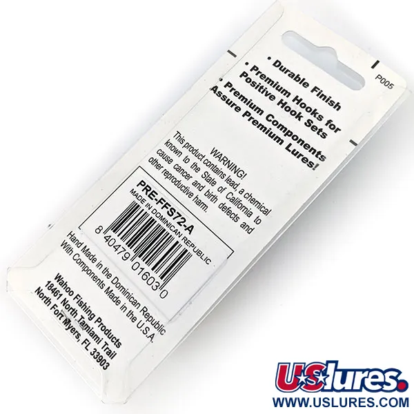 Wahoo Key Largo Swim'n Fin Jig Lure with Rattle