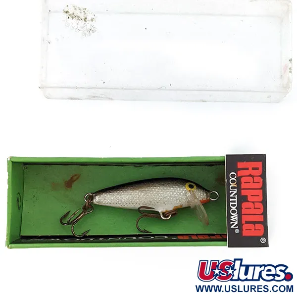 Rapala Countdown S3, 1/8oz S (Silver) fishing lure #14372