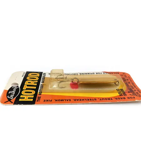 Luhr Jensen ​Les Davis Hotrod , 3/16oz Gold fishing spoon #14374