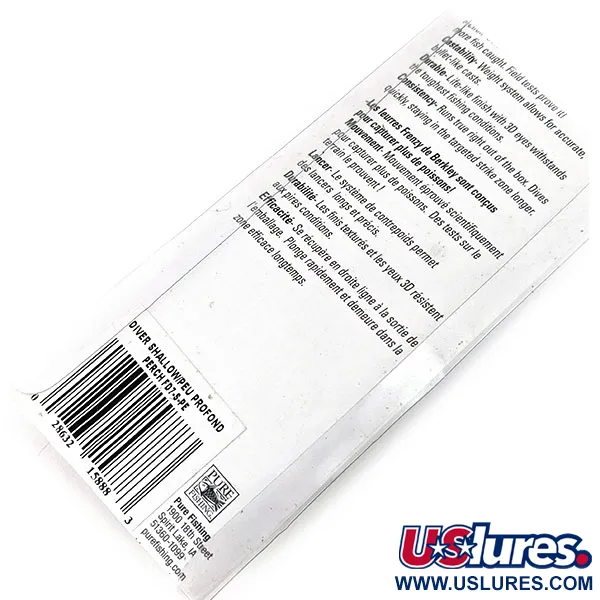 Berkley Frenzy Diver , 2/5oz Tiger fishing lure #14392