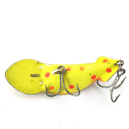 Vintage Other Buck Perry spoonplug UV, 1/3oz Fluorescent Yellow / Red #14400