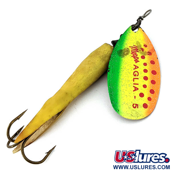 Yakima Bait Wordens Original Rooster Tail Spinner Lure with Painted Blue,  Fluorescent Red, 1/32-Ounce, Spinners & Spinnerbaits -  Canada