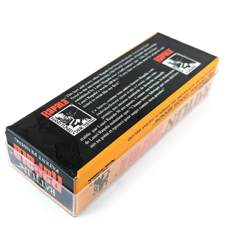 Vintage Rapala Rattl'n RAP 07 Valvoline, 3/5oz Blue Valvoline​ fishing lure #23020