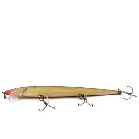 Vintage Rapala Original Floater F13, 1/4oz Gold fishing lure #14479