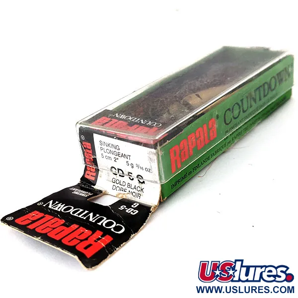 Rapala Countdown S5, 3/16oz fishing lure #14483