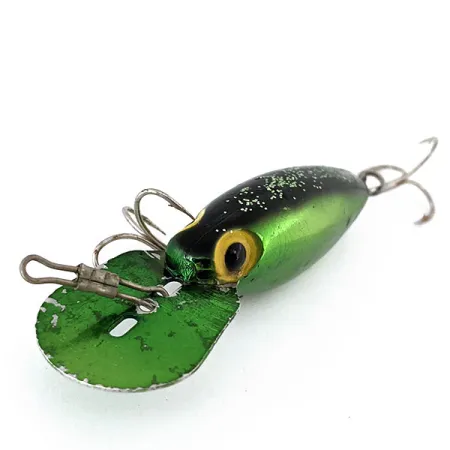 Vintage Storm Original Hot' N Tot, 2/5oz Green fishing lure #14492
