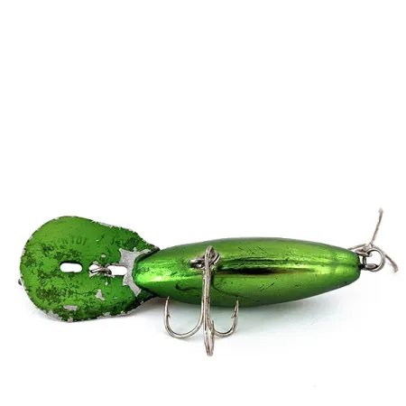 Vintage Storm Original Hot' N Tot, 2/5oz Green fishing lure #14492
