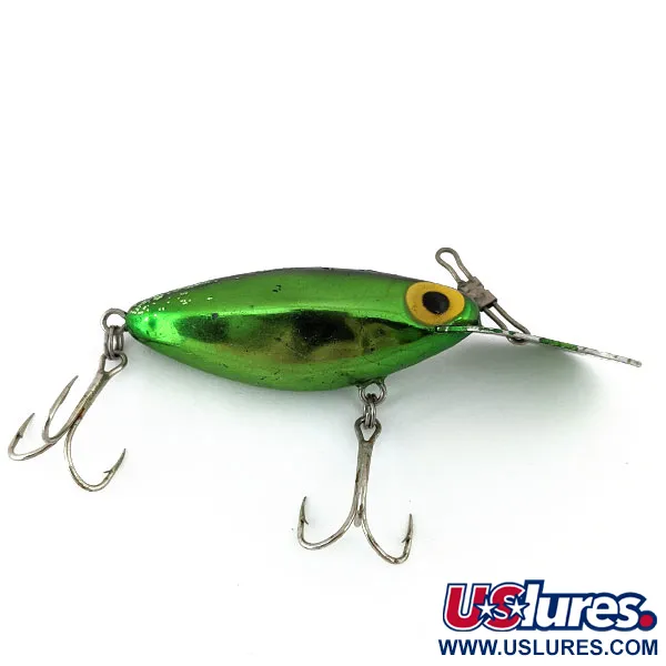 Vintage Storm Original Hot' N Tot, 2/5oz Green fishing lure #14492