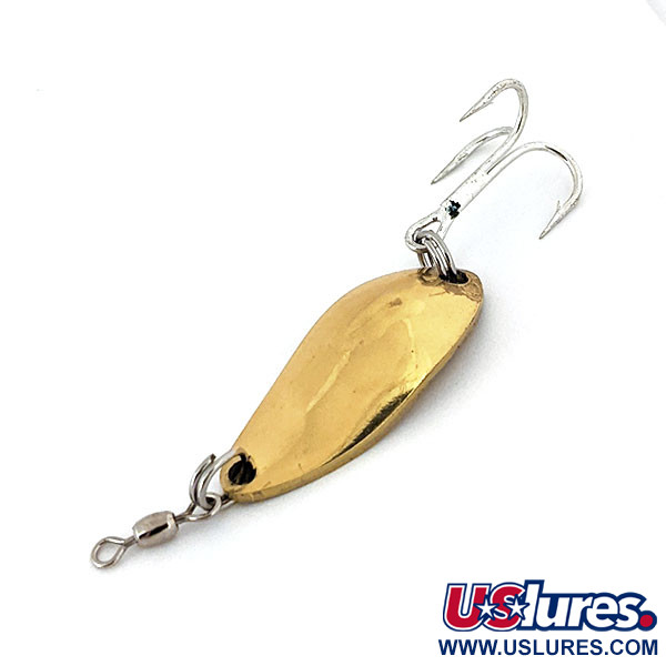 Luhr Jensen Lil' Kroc (Krocodile Stubby), 3/16oz gold fishing spoon #20448