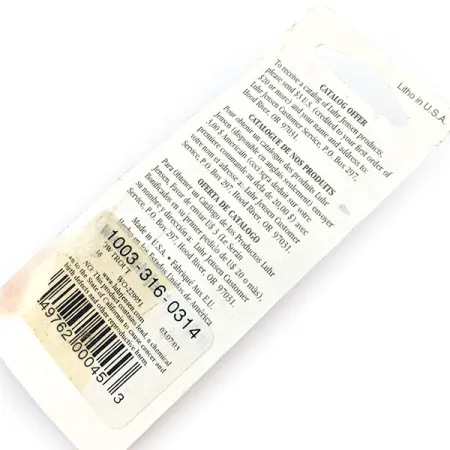 Luhr Jensen Krocodile, 1/3oz Rainbow Trout fishing spoon #14497