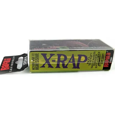 ​Rapala X-RAP Shad Shallow , 1/3oz Clown fishing lure #14499