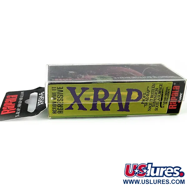 ​Rapala X-RAP Shad Shallow , 1/3oz Clown fishing lure #14499