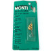   ​Monti Swiss Lures, 3/32oz Gold spinning lure #14579