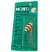   ​Monti Swiss Lures , 3/16oz Gold / Silver / Red spinning lure #14622