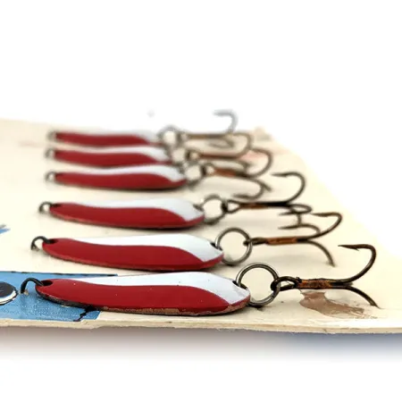 Glen Evans Pay-Off , 3/16oz Red / White / Copper fishing spoon #14509