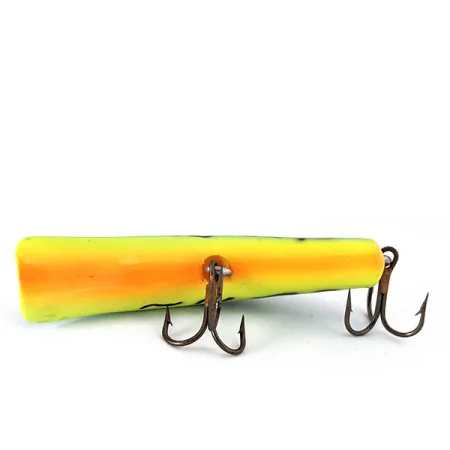 Vintage Lazy Ike , 1/4oz Fire Tiger fishing lure #14515
