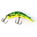 Vintage   Lazy Ike , 1/4oz Fire Tiger fishing lure #14515