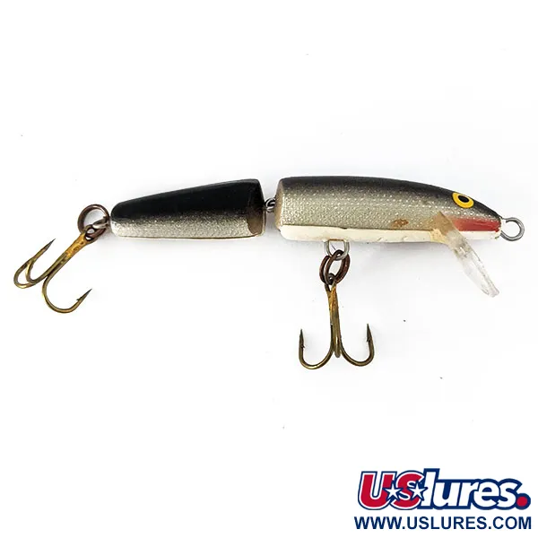 Vintage Rapala Jointed J7, 1/8oz fishing lure #14519