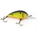 Vintage   Bomber model B 4A, 1/4oz Chartreuse Black fishing lure #14528