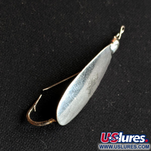 Vintage   ​ Weedless Johnson Silver Minnow, 3/64oz Silver fishing spoon #14563