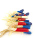  Creme Lure Co Creme Mini Tail soft bait,  Red, Blue, White, Golden, purple fishing #14580