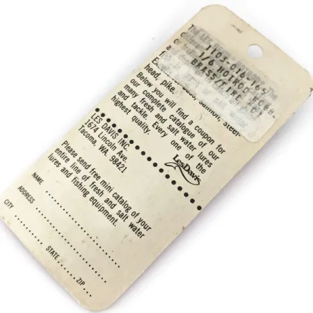 Luhr Jensen ​Les Davis Hotrod, 3/16oz Gold fishing spoon #14589