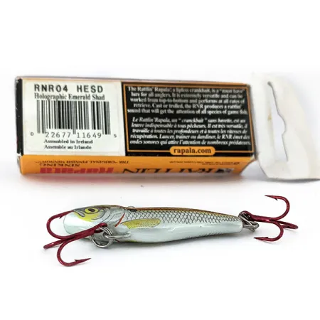 Rapala Rattl'n RAP 04, 3/16oz HESD spinning lure #14593