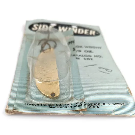 Seneca Side-Winder S101, 1/3oz Gold fishing spoon #14594