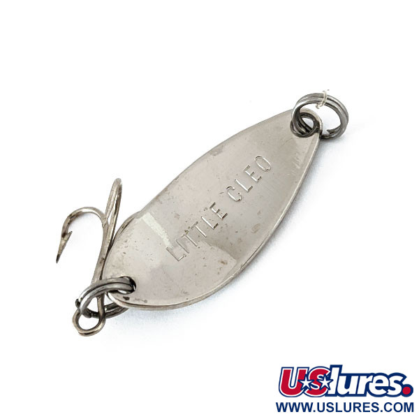 Vintage   Little Cleo Seneca, 1/8oz Nickel fishing spoon #14629