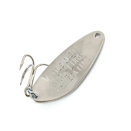 Vintage Little Cleo Seneca, 1/4oz Nickel fishing spoon #14631