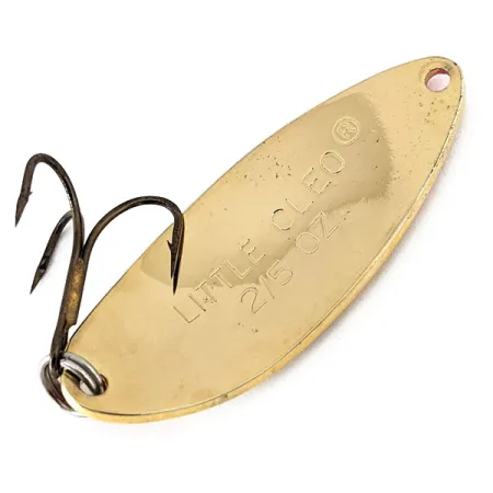 Vintage Acme Little Cleo, 2/5oz Gold / Red fishing spoon #14637
