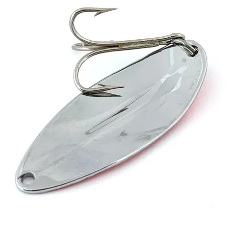 Vintage TODDCO Main Liner, 2/5oz Nickel / Red fishing spoon #14648