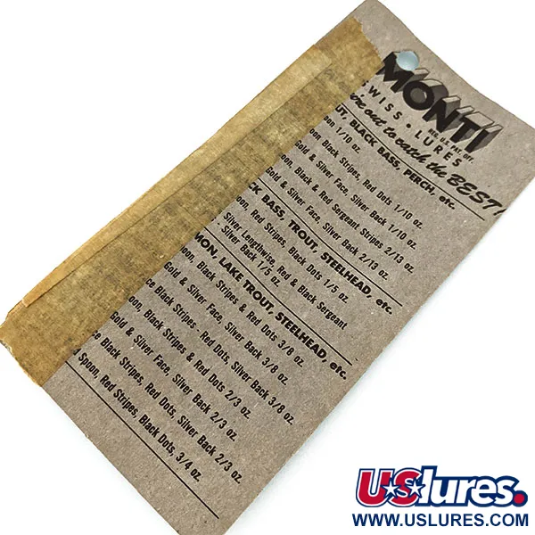 ​Monti Swiss Lures, 3/32oz spinning lure #14666