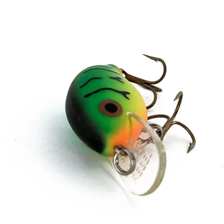 Vintage Rebel Super Teeny R, 1/8oz Fire Tiger fishing lure #15689