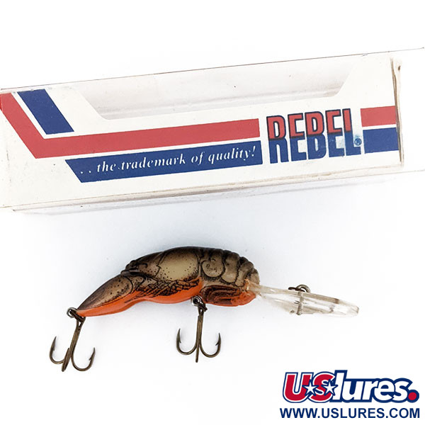   Rebel Deep Floater WEE-CRAWFISH, 1/3oz  fishing lure #14678