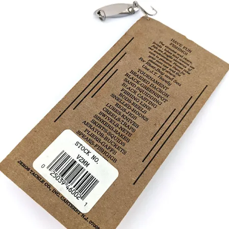 Other Megmaster Jigs, 3/16oz Nickel fishing spoon #14691