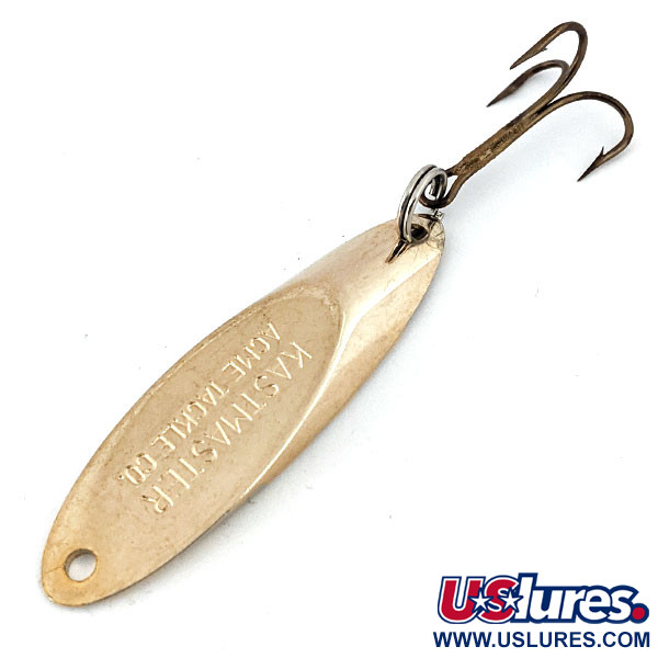 Vintage  Acme Kastmaster, 3/8oz Gold fishing spoon #15860