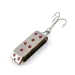 Vintage   ​Jake's Lures Lil Jake , 1/3oz Nickel / Red fishing spoon #15872