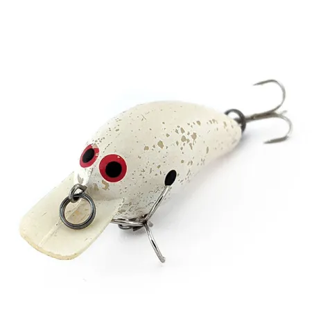 Vintage ​Norman Little N , 1/4oz White fishing lure #14711
