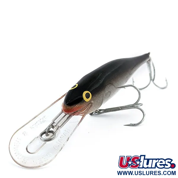 Vintage   Rapala Shad Rap Deep Runner 09, 3/5oz S (Silver) fishing lure #16212