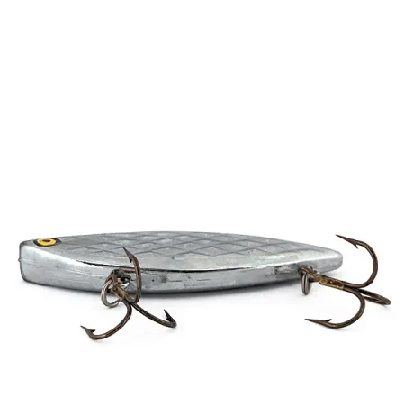 Vintage Strike King Diamond Shad, 1/2oz Silver fishing lure #14726